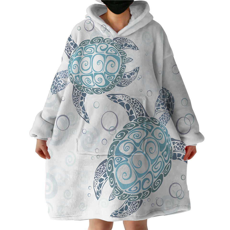 Therapeutic Blanket Hoodie Turtle (Made to Order) – Bedding For All