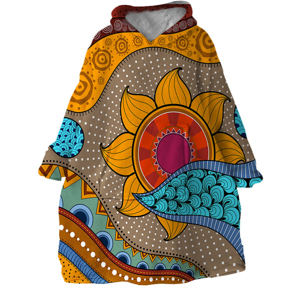 Therapeutic Blanket Hoodie - Aboriginal (Made to Order)