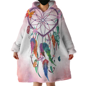 Therapeutic Blanket Hoodie - Heart Dreamcatcher (Made to Order)