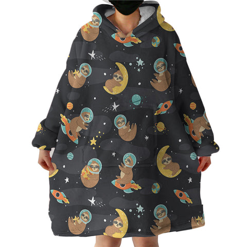 Therapeutic Blanket Hoodie - In space (Made to Order)