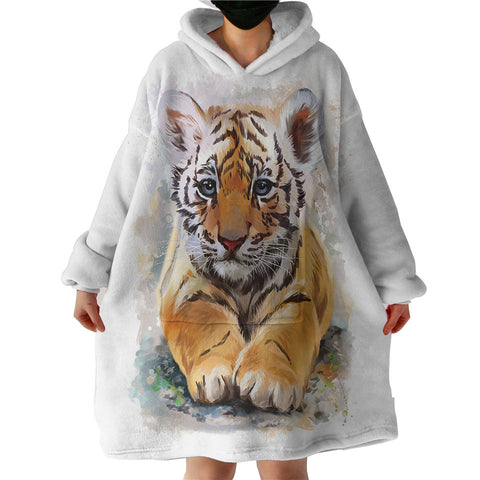 Therapeutic Blanket Hoodie - Little Tiger (Made to Order)