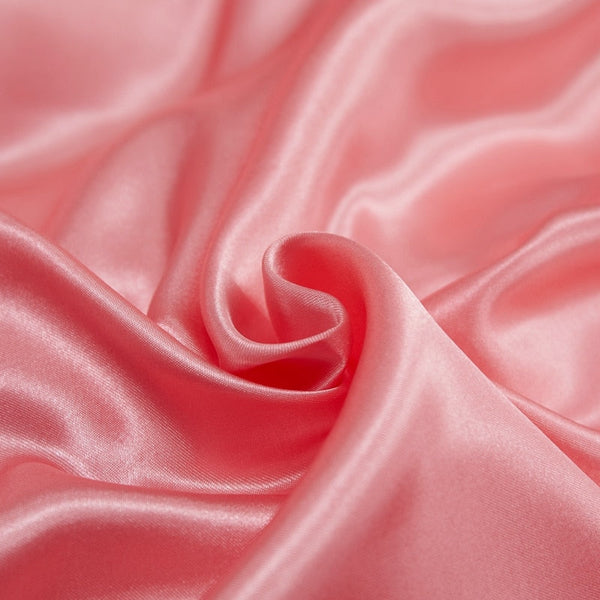 Satin Bedding Set - Peach