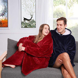 Therapeutic Blanket Hoodie - Red or Blue