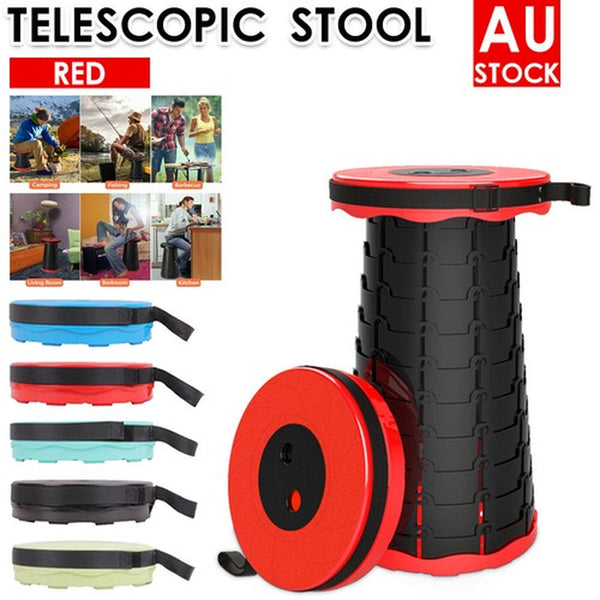 Portable Telescopic Folding Stool 