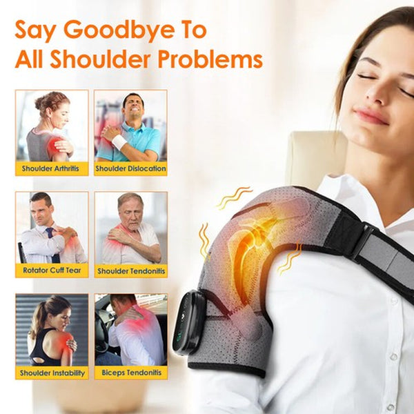 Electric Heated Shoulder Wrap Brace 