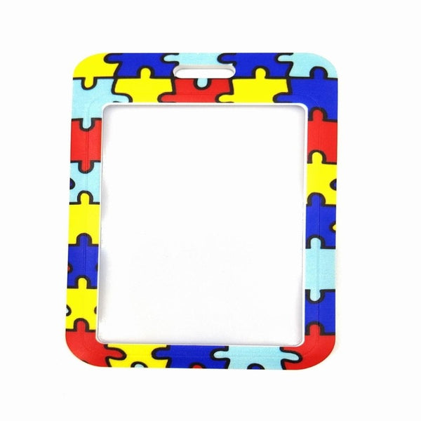 Vibranting Autism Designs Lanyard 