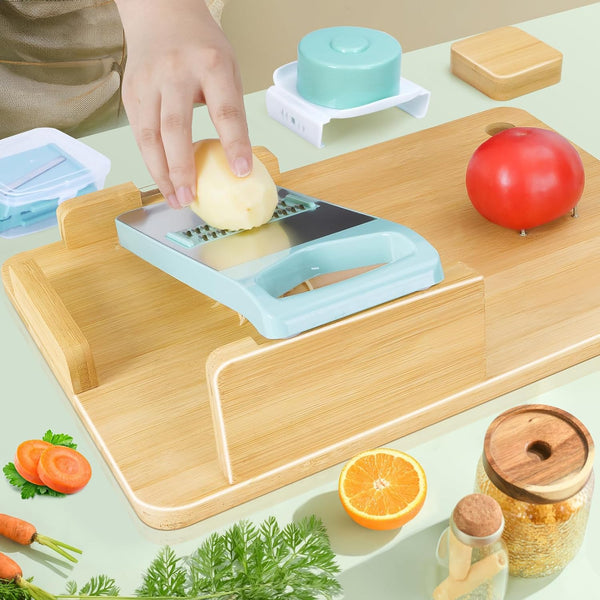 Adaptive One-Handed Cutting Board