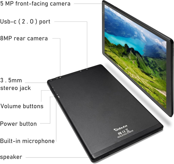 Android Tablet with Protective Case