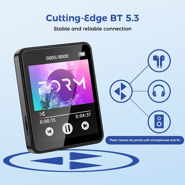 Portable Bluetooth Touch Hifi Audio Support 128GB