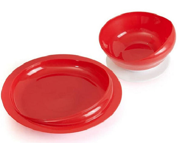 Spill Proof Bowl & Plate Set