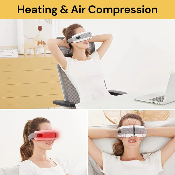 Smart Eye Massager for Men & Women Heat Spa