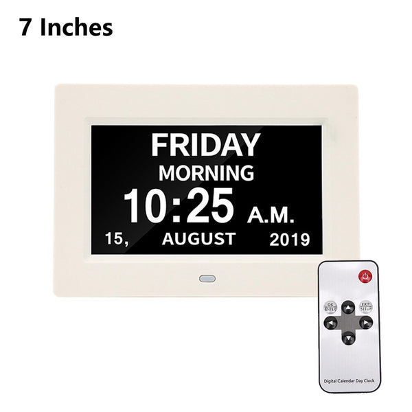 Digital Calendar Clock Alarm Extra Large