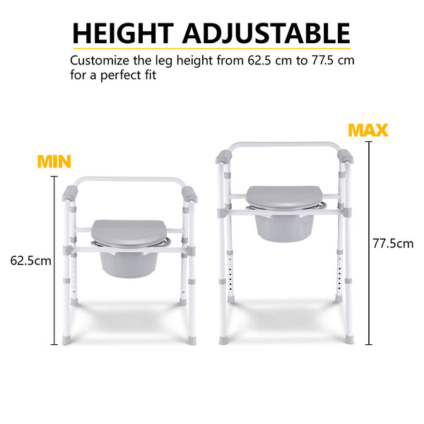 Multifunction Commode Chair 