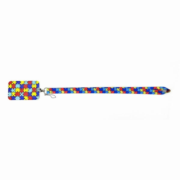 Vibranting Autism Designs Lanyard 