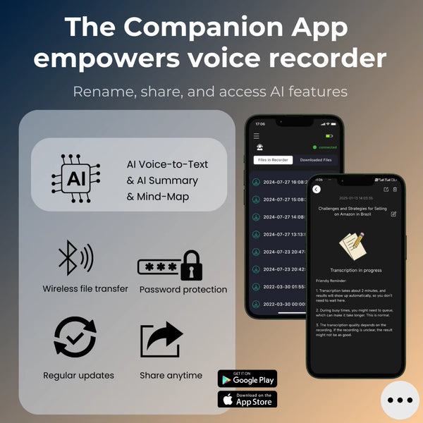 AI Powered Voice Recorder and Call Recorder with Speech-To-Text