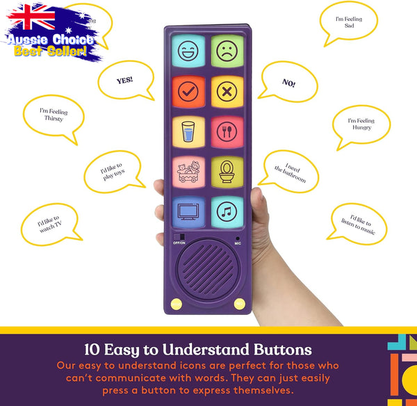AAC Speech Therapy Communication Device 