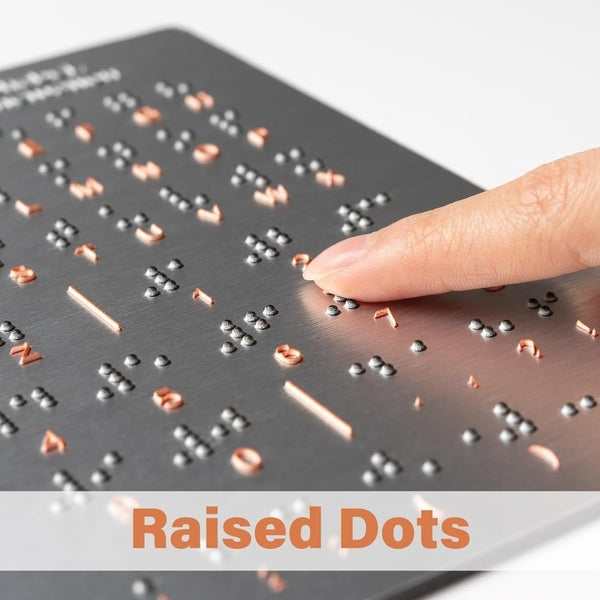 Professional Braille Learning Board Visual Impairment Aid