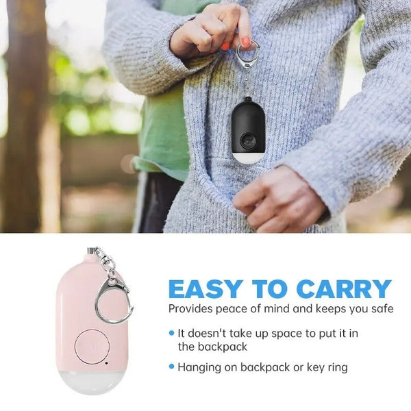 130Db Rechargeable Personal Safety Alarm 