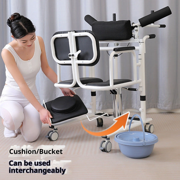 Lifts for Home Use,Electric Patient Lift Transfer Chair,Bathroom Wheelchair NEW