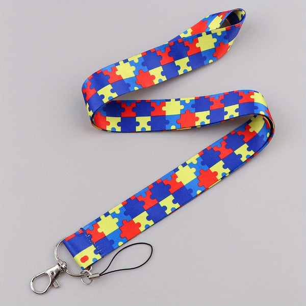 AUTISM Awareness Neck Lanyard 