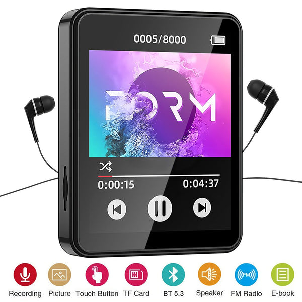 Portable Bluetooth Touch Hifi Audio Support 128GB