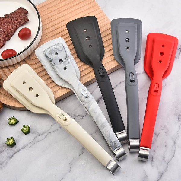 2-In-1 Nylon Grip Flip Tongs 