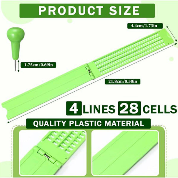 Braille Writing Slate with Stylus Portable Learning