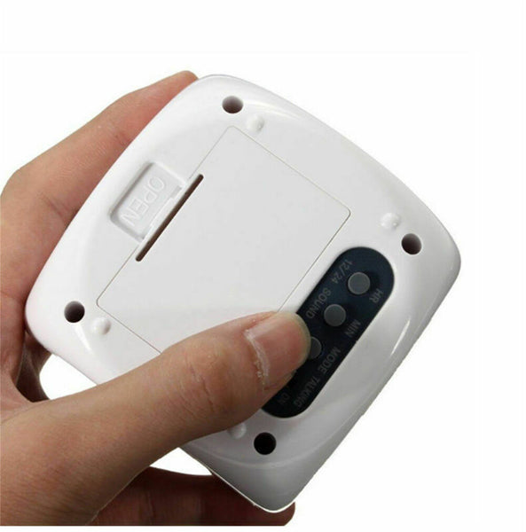 Clock LED Wall/Ceiling Projection LCD Digital Voice 