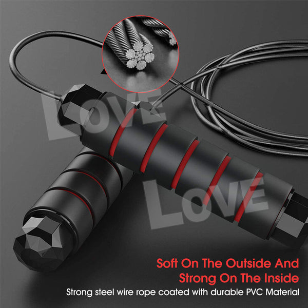 Heavy Weighted Skipping Rope 