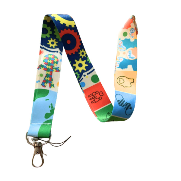 AUTISM Awareness Neck Lanyard 