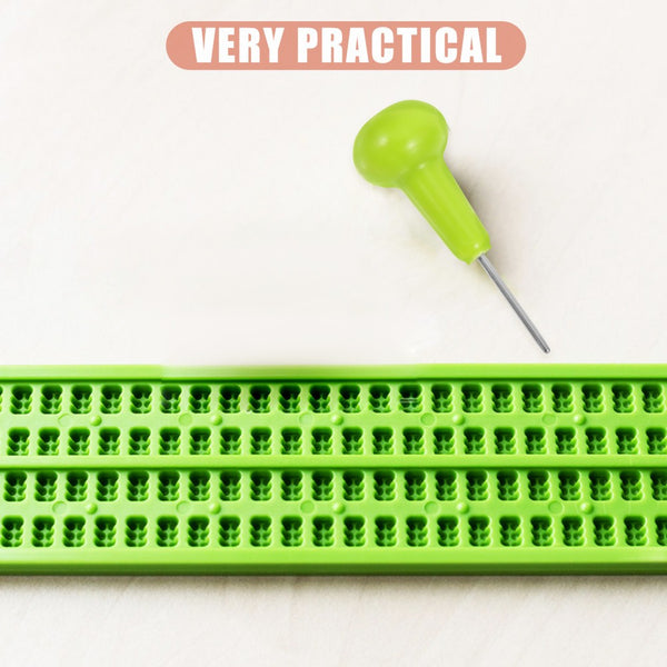 Braille Writing Tool with Stylus 