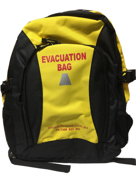 EVACUATION BAG OHS FIRST AID KIT RESIDENTIAL DISABILITY CARE 