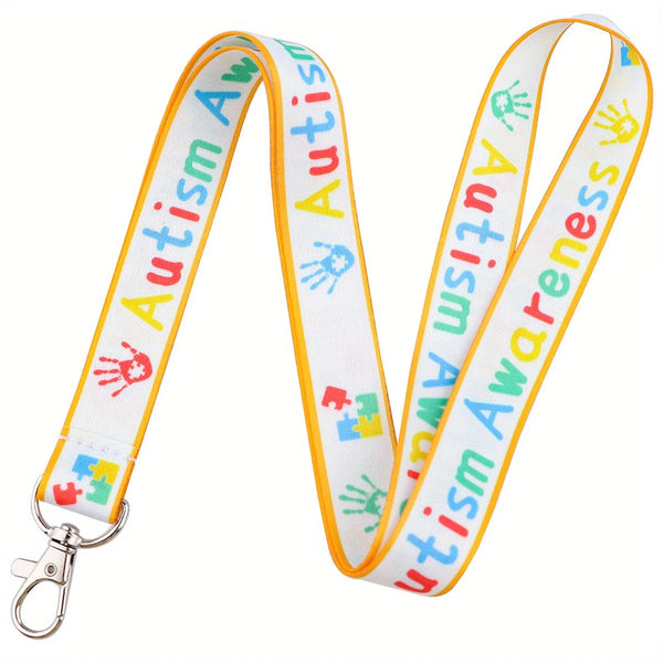 AUTISM Awareness Neck Lanyard 