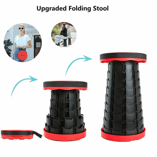 Portable Telescopic Folding Stool 