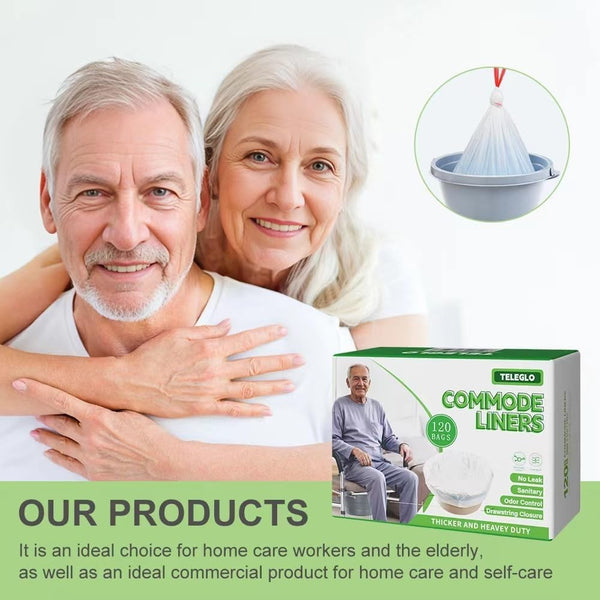 Commode Liners 120PCS 