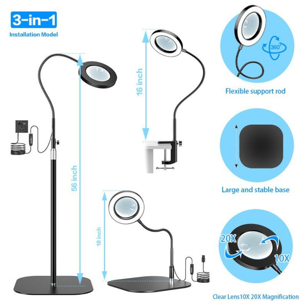 Magnifying Floor Lamp