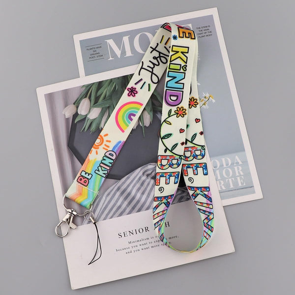Autism Awareness Lanyard with Card Holder 