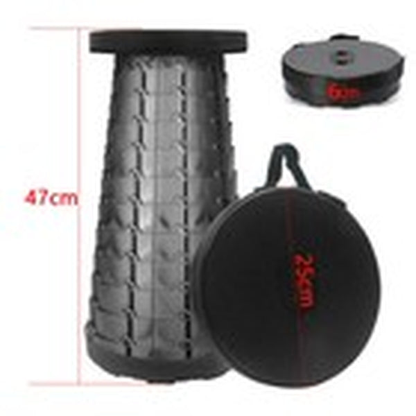 Portable Telescopic Folding Stool 