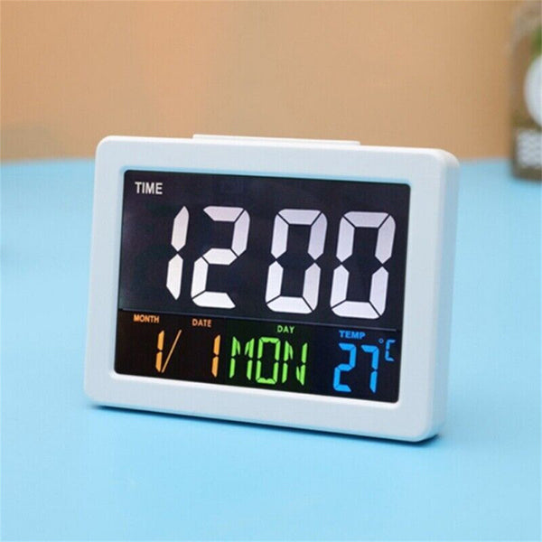 Digital Jumbo Clock with Calendar Temperature Clock