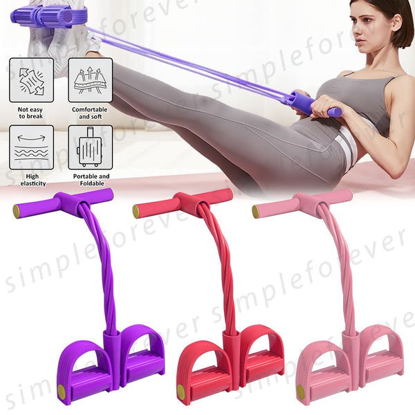 Exercise Tension Rope Foot Pedal 