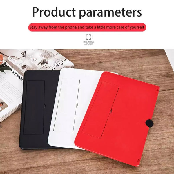 3D Folding Screen Magnifier Stand Mobile Phone 