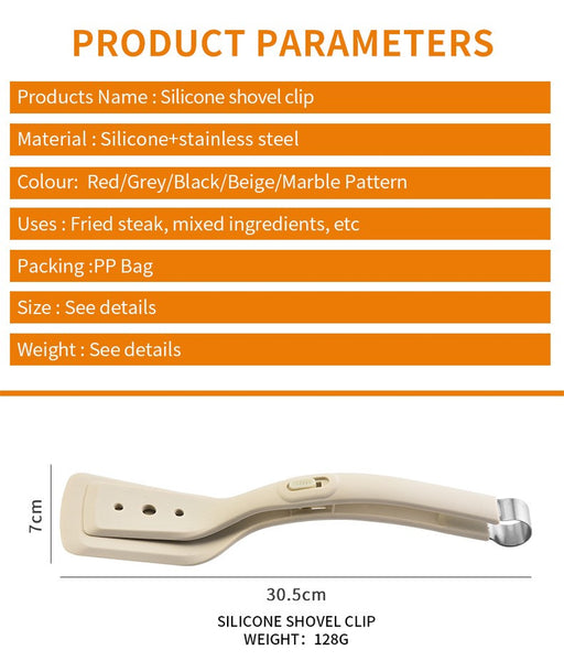 2-In-1 Nylon Grip Flip Tongs 