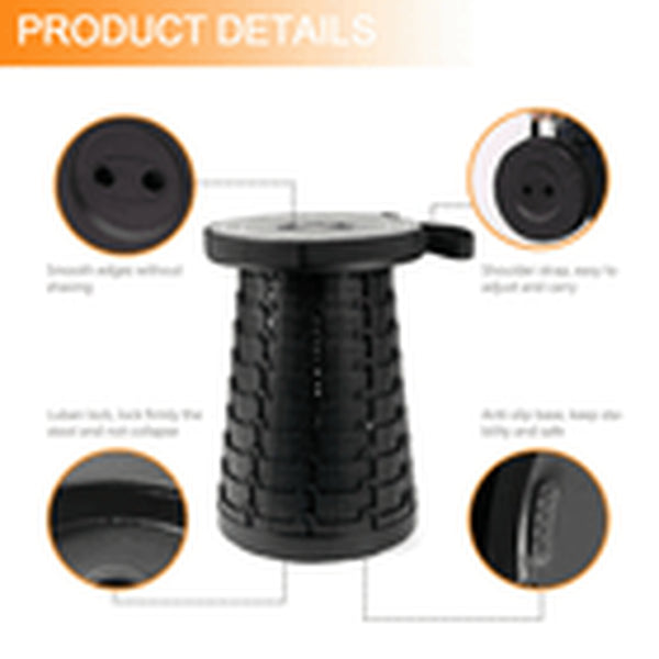 Portable Telescopic Folding Stool 