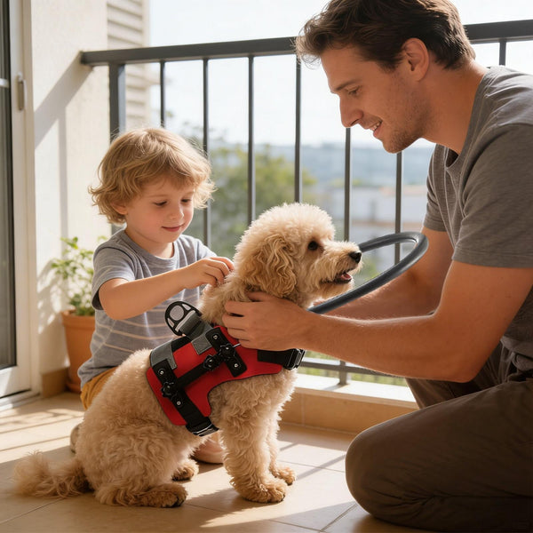 Blind Dog Harness Navigation Collar 