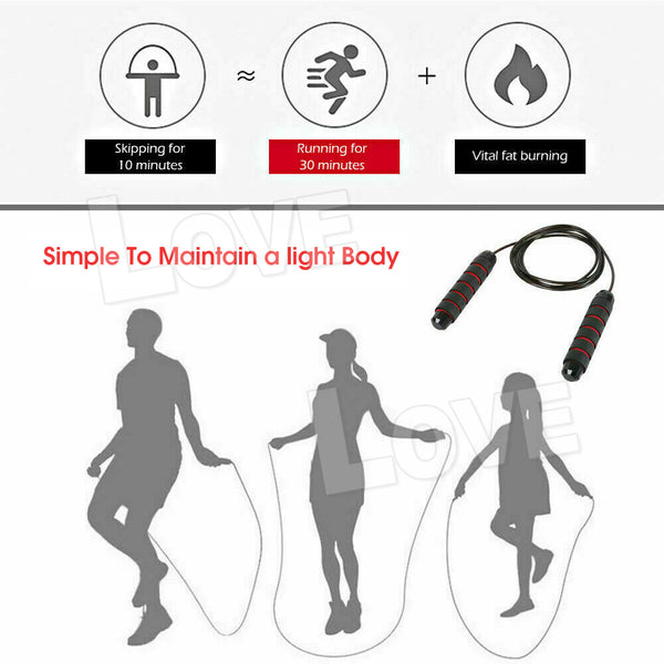 Heavy Weighted Skipping Rope 