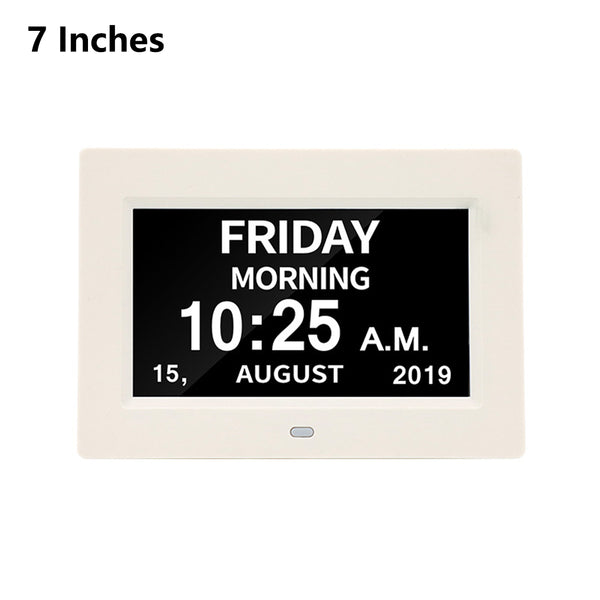 Digital Calendar Clock Alarm Extra Large