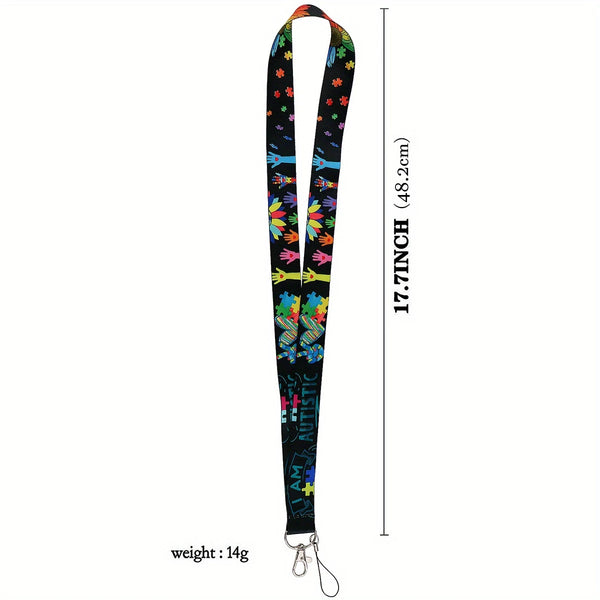 AUTISM Awareness Neck Lanyard 