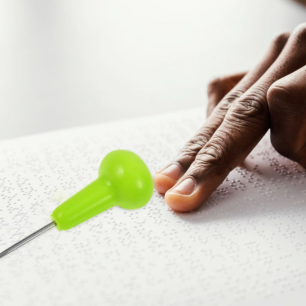 Braille Plate with Stylus Writing