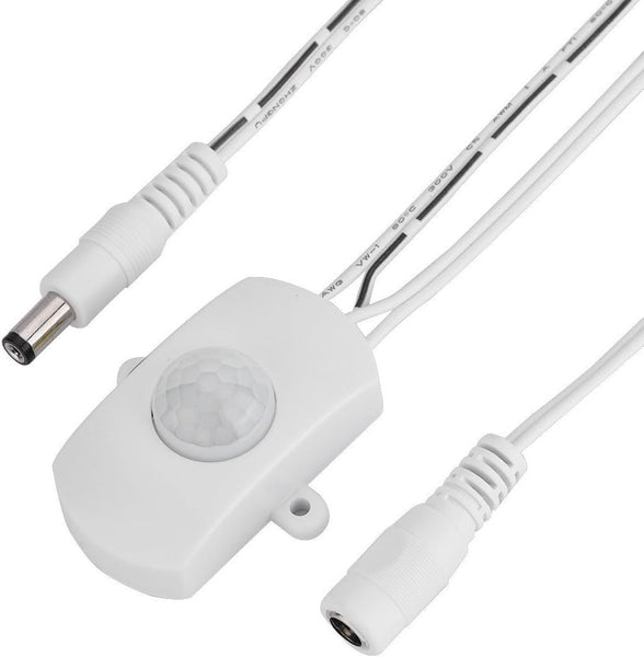 Mini PIR Motion Sensor Switch - Battery Powered, 7M Range for Smart Homes