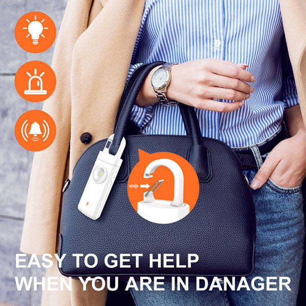 140Db Personal Alarm Safety Keychain